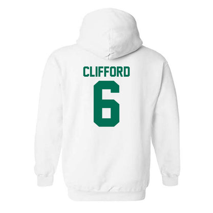 Siena - NCAA Women's Volleyball : Natalia Clifford - Classic Shersey Hooded Sweatshirt-1