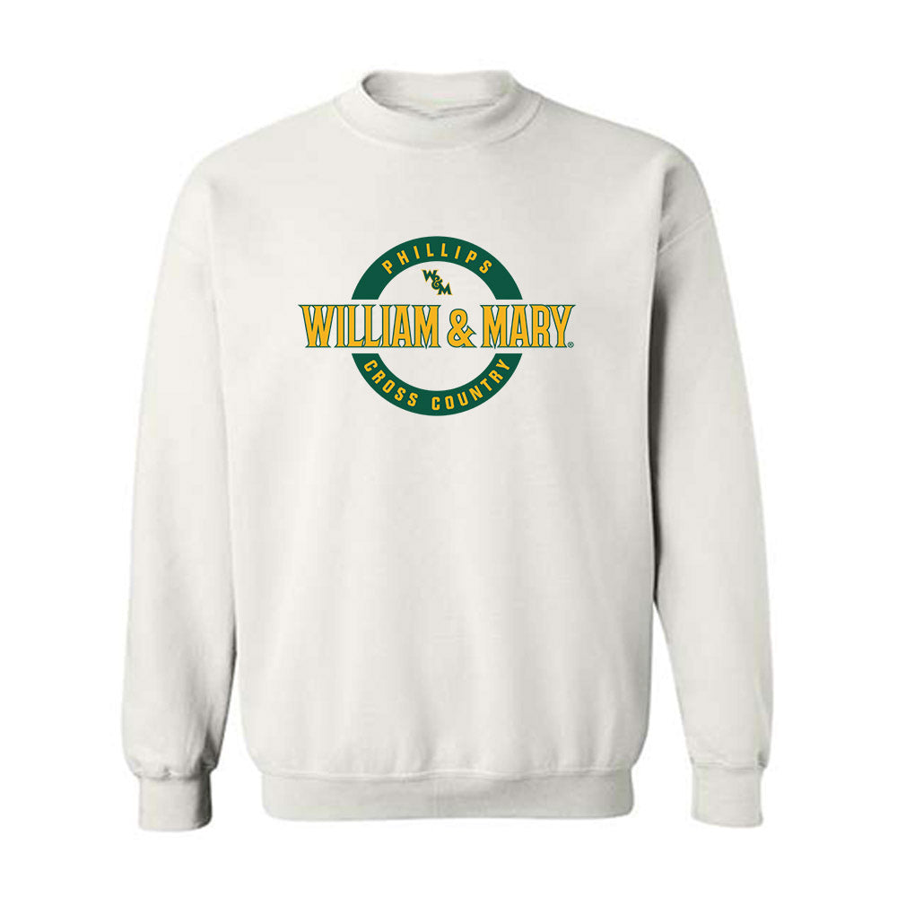William & Mary - NCAA Men's Cross Country : Eli Phillips - Classic Fashion Shersey Crewneck Sweatshirt-0