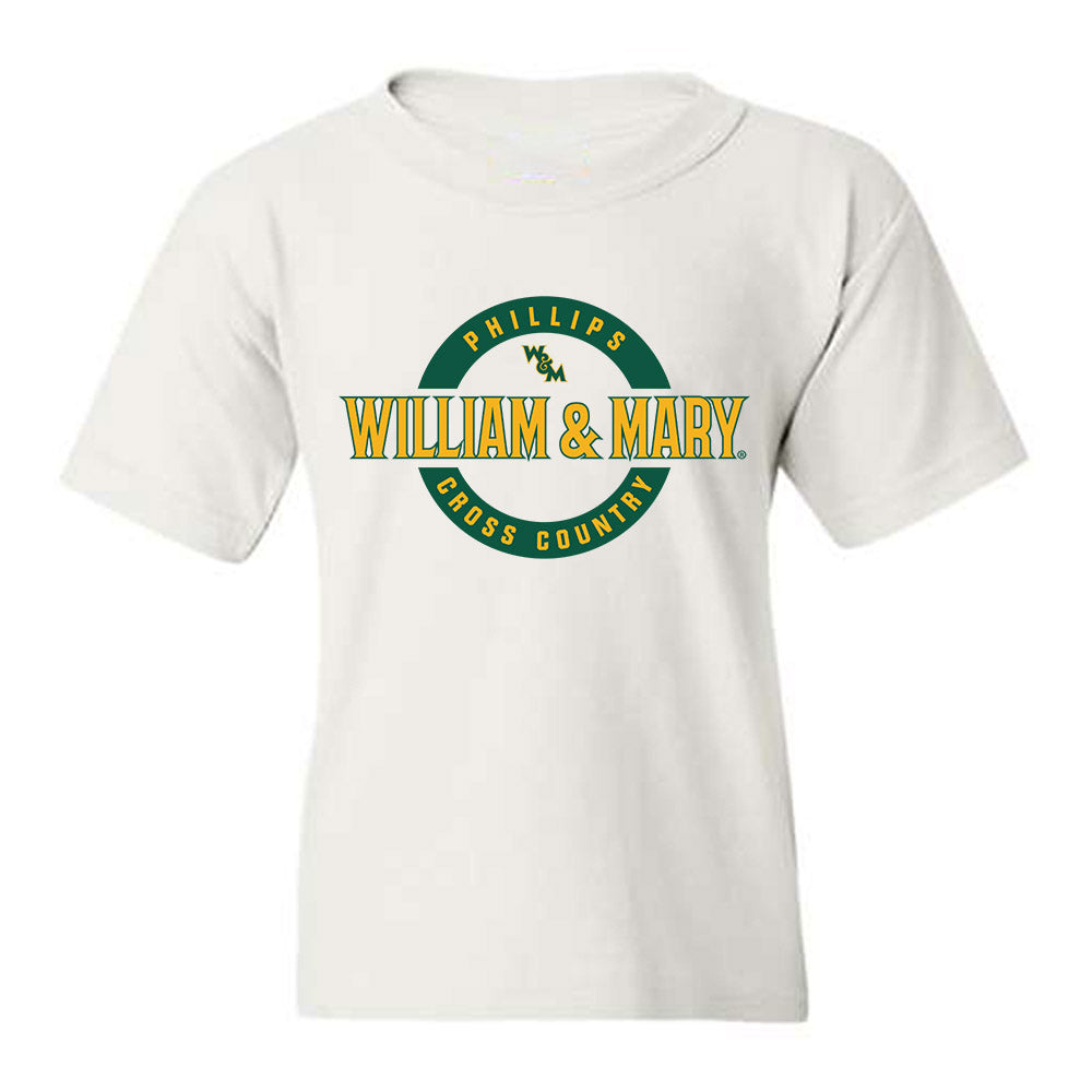 William & Mary - NCAA Men's Cross Country : Eli Phillips - Classic Fashion Shersey Youth T-Shirt-0
