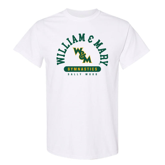 William & Mary - NCAA Women's Gymnastics : Sally Wood - Classic Fashion Shersey T-Shirt-0