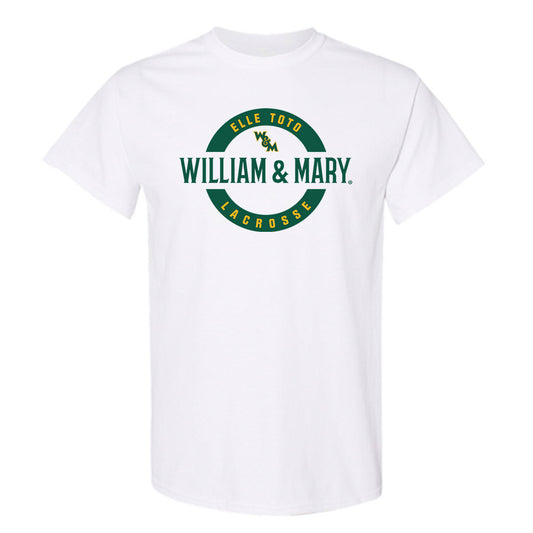 William & Mary - NCAA Women's Lacrosse : Elle Toto - Classic Fashion Shersey T-Shirt-0