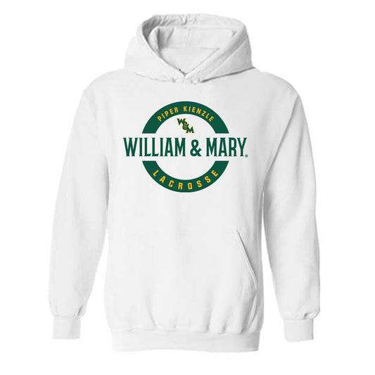 William & Mary - NCAA Women's Lacrosse : Piper Kienzle - Classic Fashion Shersey Hooded Sweatshirt-0