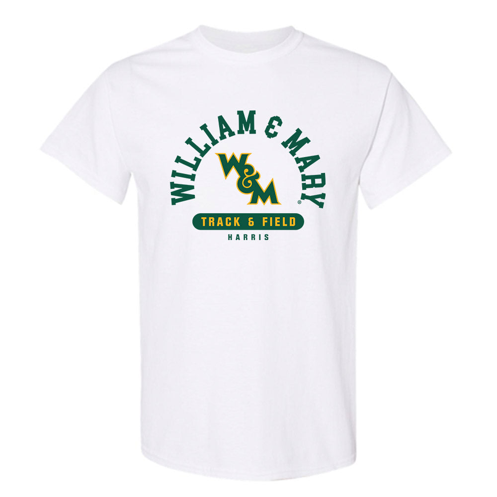 William & Mary - NCAA Men's Track & Field : Uriah Harris - Sports Shersey T-Shirt-0