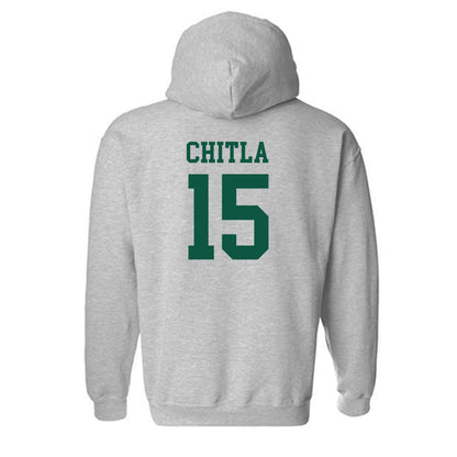 William & Mary - NCAA Baseball : Joey Chitla - Classic Shersey Hooded Sweatshirt-1