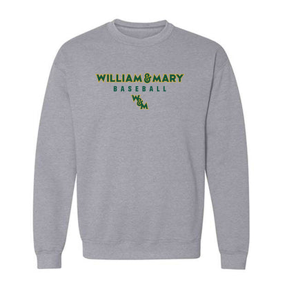 William & Mary - NCAA Baseball : Tom Bourque - Classic Shersey Crewneck Sweatshirt-0