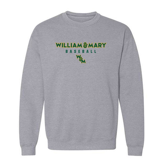 William & Mary - NCAA Baseball : Tom Bourque - Classic Shersey Crewneck Sweatshirt-0