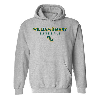 William & Mary - NCAA Baseball : Jackson Woolwine - Classic Shersey Hooded Sweatshirt-0