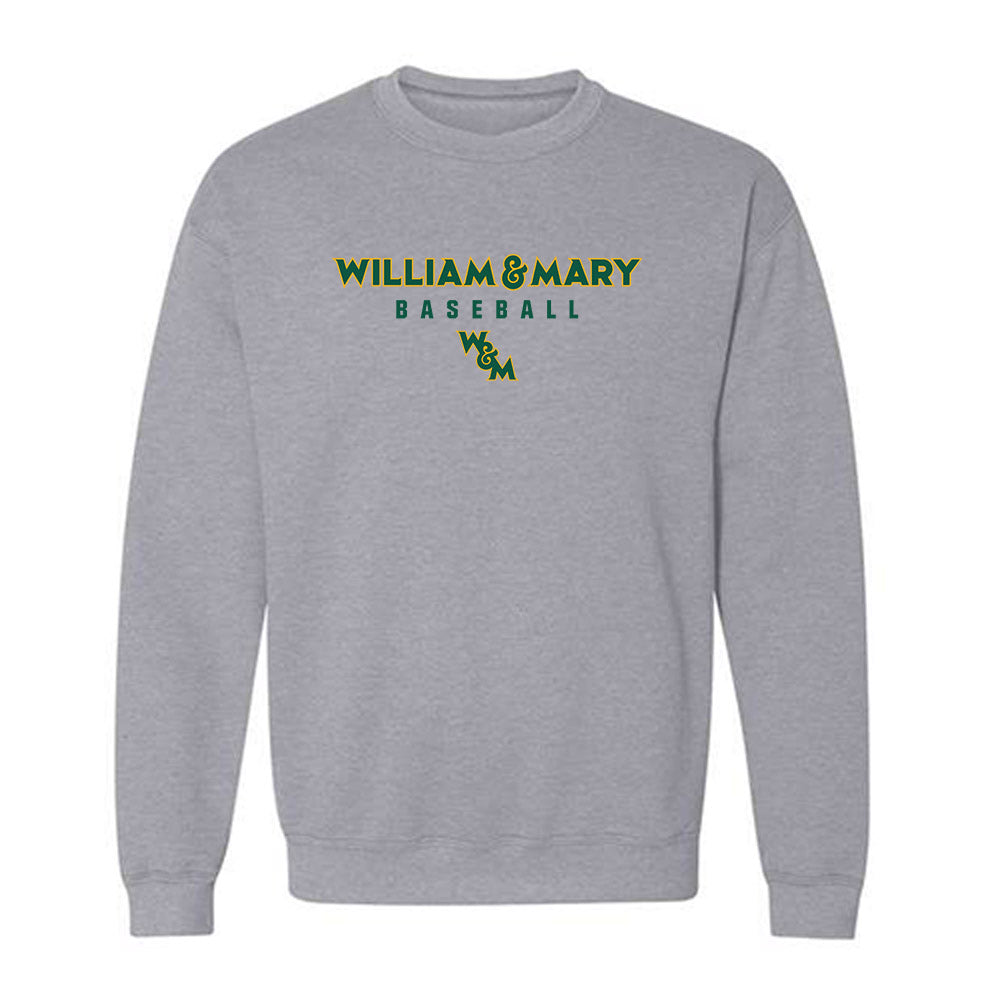 William & Mary - NCAA Baseball : Jett Humphreys - Classic Shersey Crewneck Sweatshirt-0