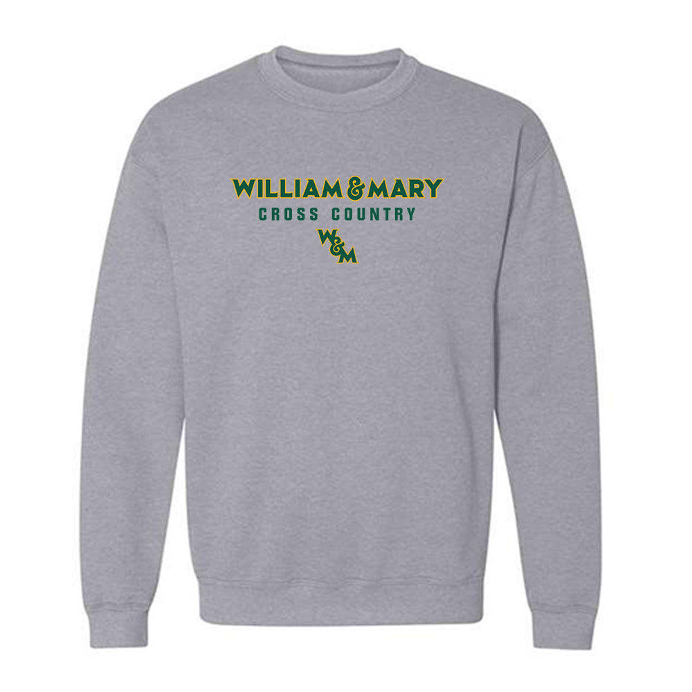William & Mary - NCAA Men's Cross Country : Eli Phillips - Classic Shersey Crewneck Sweatshirt-0