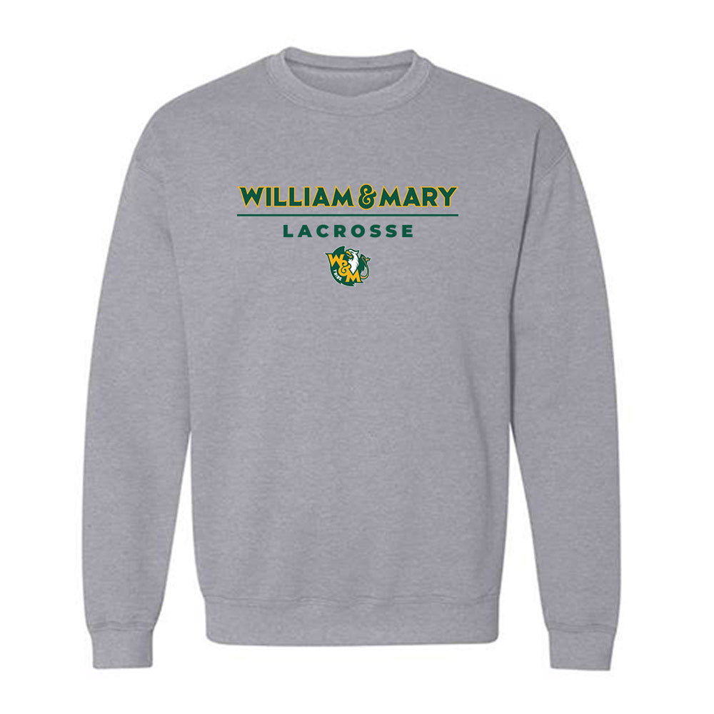 William & Mary - NCAA Women's Lacrosse : Margaret Jacob - Classic Shersey Crewneck Sweatshirt-0
