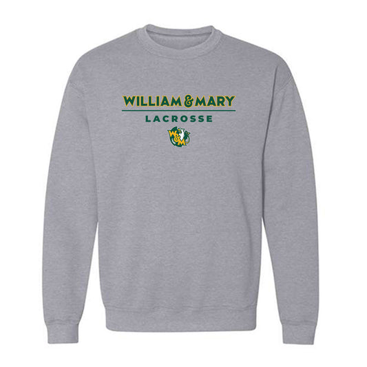 William & Mary - NCAA Women's Lacrosse : Margaret Jacob - Classic Shersey Crewneck Sweatshirt-0