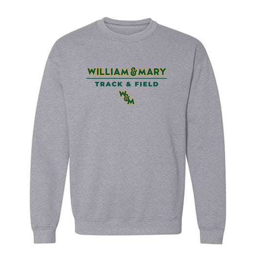 William & Mary - NCAA Men's Track & Field : Uriah Harris - Classic Shersey Crewneck Sweatshirt-0