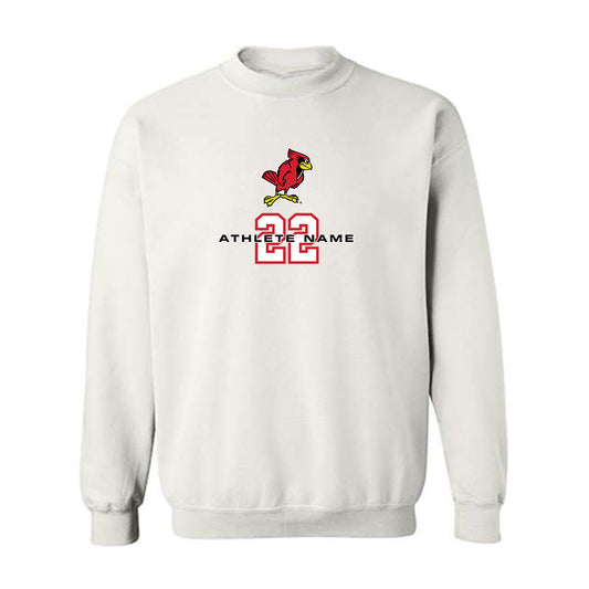 Illinois State - NCAA Women's Soccer : Chloe Cline - Replica Shersey Crewneck Sweatshirt-0