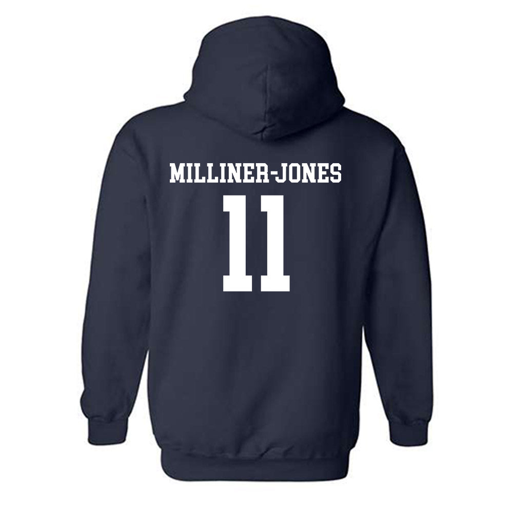 SMU - NCAA Football : Jaden Milliner-Jones - Classic Shersey Hooded Sweatshirt-1