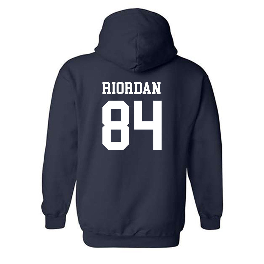 SMU - NCAA Football : Tripp Riordan - Classic Shersey Hooded Sweatshirt-1