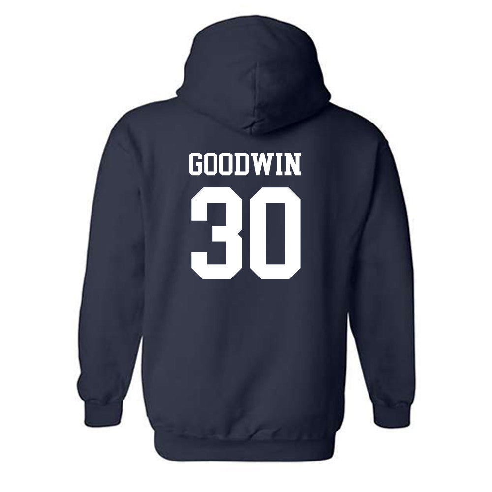 SMU - NCAA Football : Kenneth Goodwin - Classic Shersey Hooded Sweatshirt-1