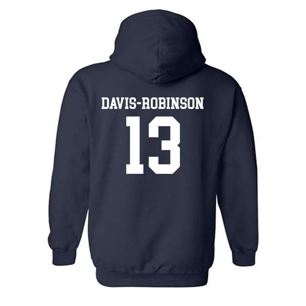 SMU - NCAA Football : Jaelyn Davis-Robinson - Classic Shersey Hooded Sweatshirt-1