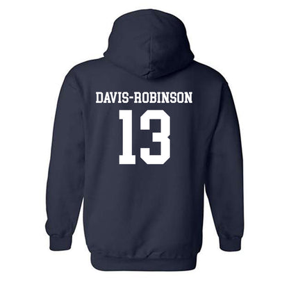 SMU - NCAA Football : Jaelyn Davis-Robinson - Classic Shersey Hooded Sweatshirt-1