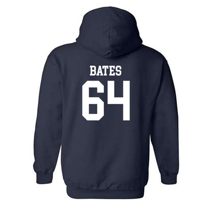 SMU - NCAA Football : Joshua Bates - Classic Shersey Hooded Sweatshirt-1