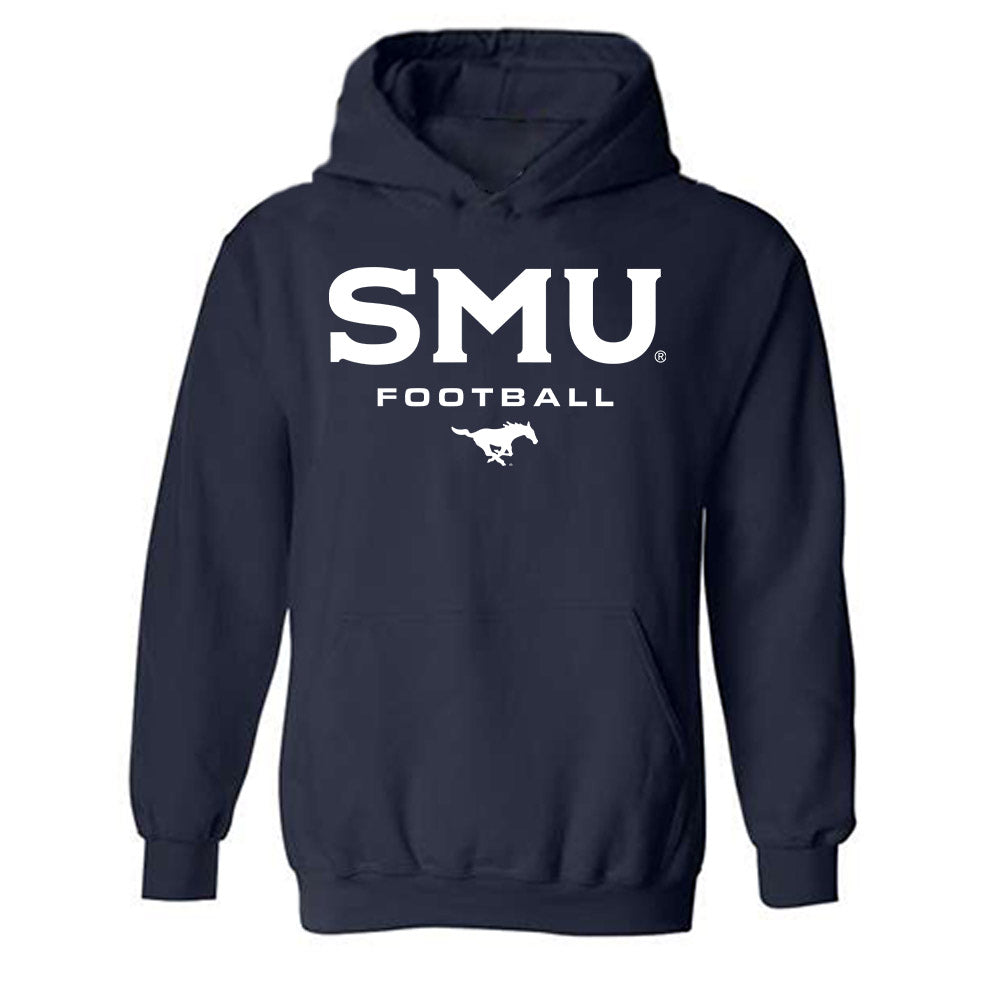 SMU - NCAA Football : Carterrious Brown - Classic Shersey Hooded Sweatshirt-0