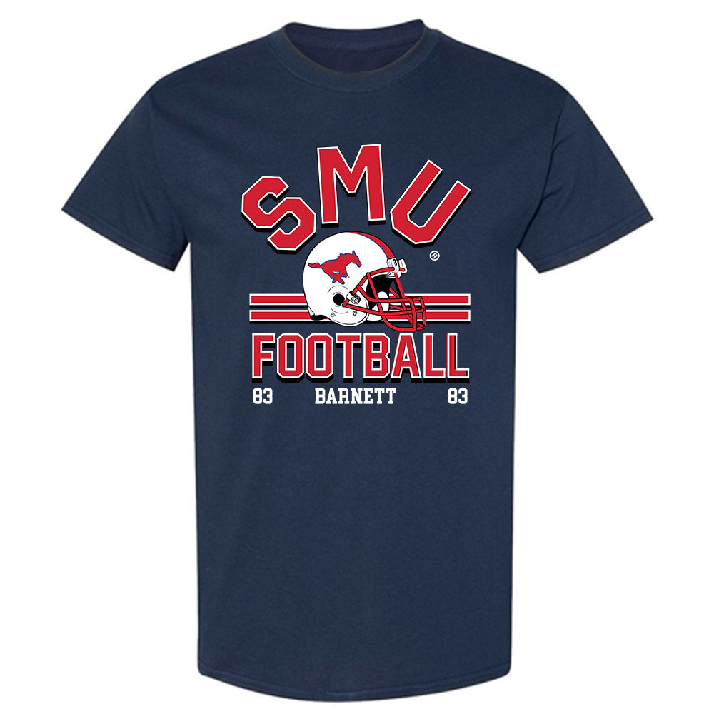 SMU - NCAA Football : Xzavier Barnett - Classic Fashion Shersey T-Shirt-0