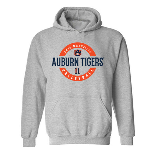Auburn - NCAA Women's Volleyball : Kate Mansfield - Classic Fashion Shersey Hooded Sweatshirt-0