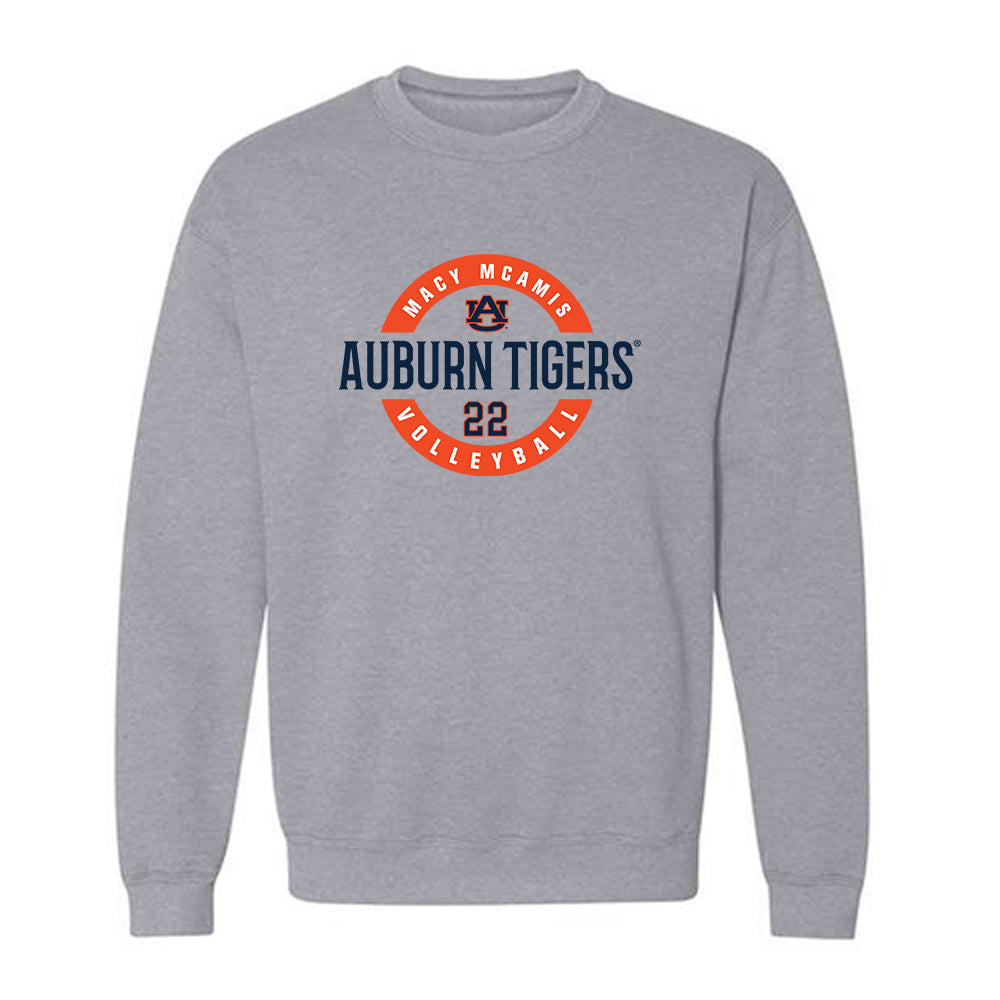 Auburn - NCAA Women's Volleyball : Macy McAmis - Classic Fashion Shersey Crewneck Sweatshirt-0