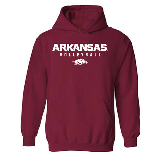 Arkansas - NCAA Women's Volleyball : Lakin Laurendine - Classic Shersey Hooded Sweatshirt-0