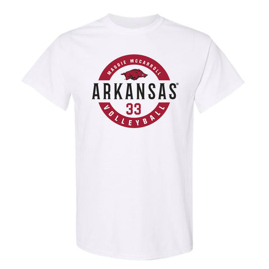 Arkansas - NCAA Women's Volleyball : Maggie McCarroll - Classic Fashion Shersey T-Shirt-0
