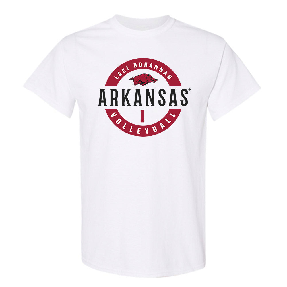 Arkansas - NCAA Women's Volleyball : Laci Bohannan - Classic Fashion Shersey T-Shirt-0