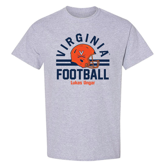 Virginia - NCAA Football : Lukas Ungar - T-Shirt-0