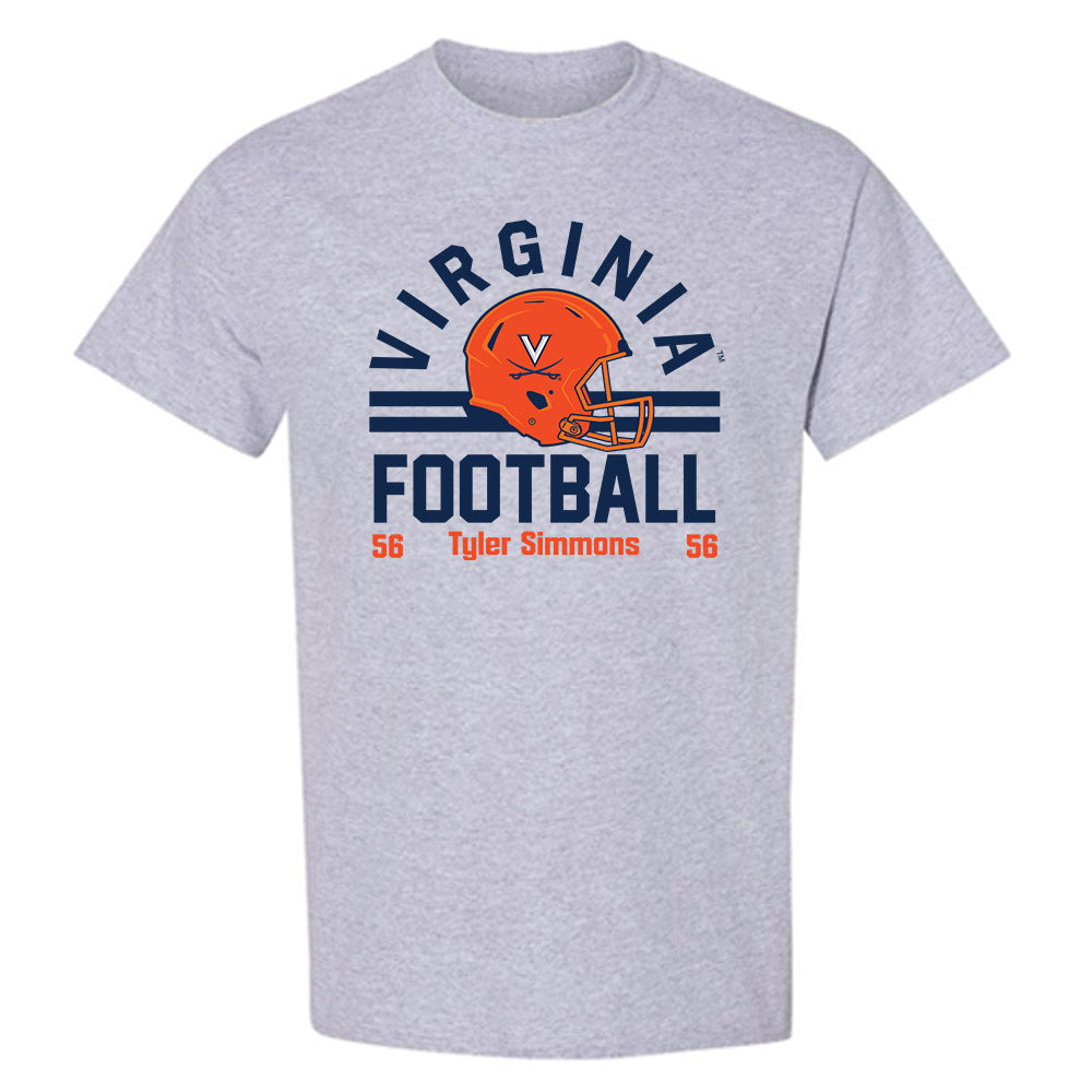 Virginia - NCAA Football : Tyler Simmons - T-Shirt-0