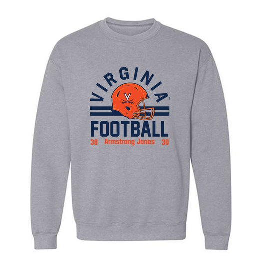 Virginia - NCAA Football : Armstrong Jones - Crewneck Sweatshirt-0