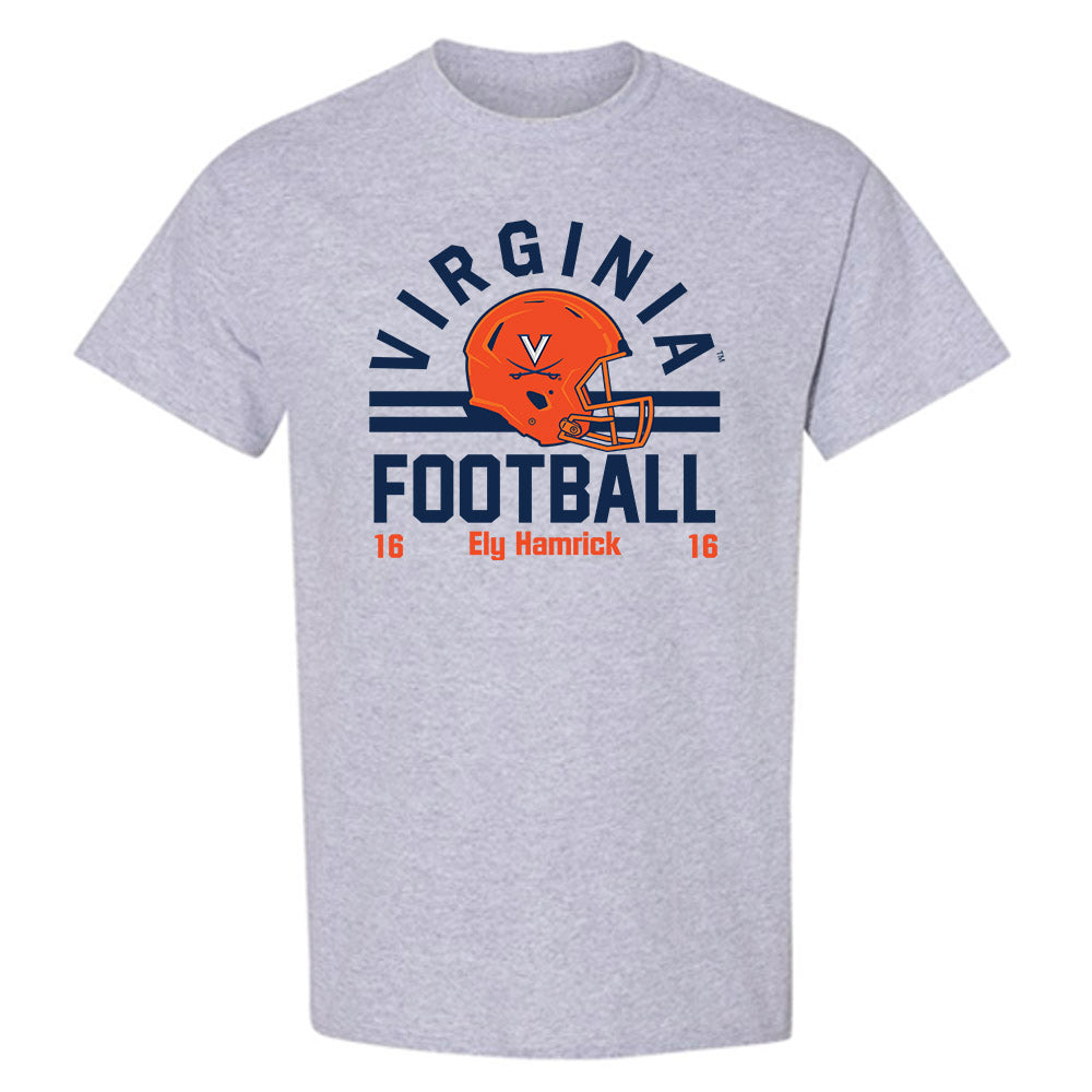 Virginia - NCAA Football : Ely Hamrick - T-Shirt-0