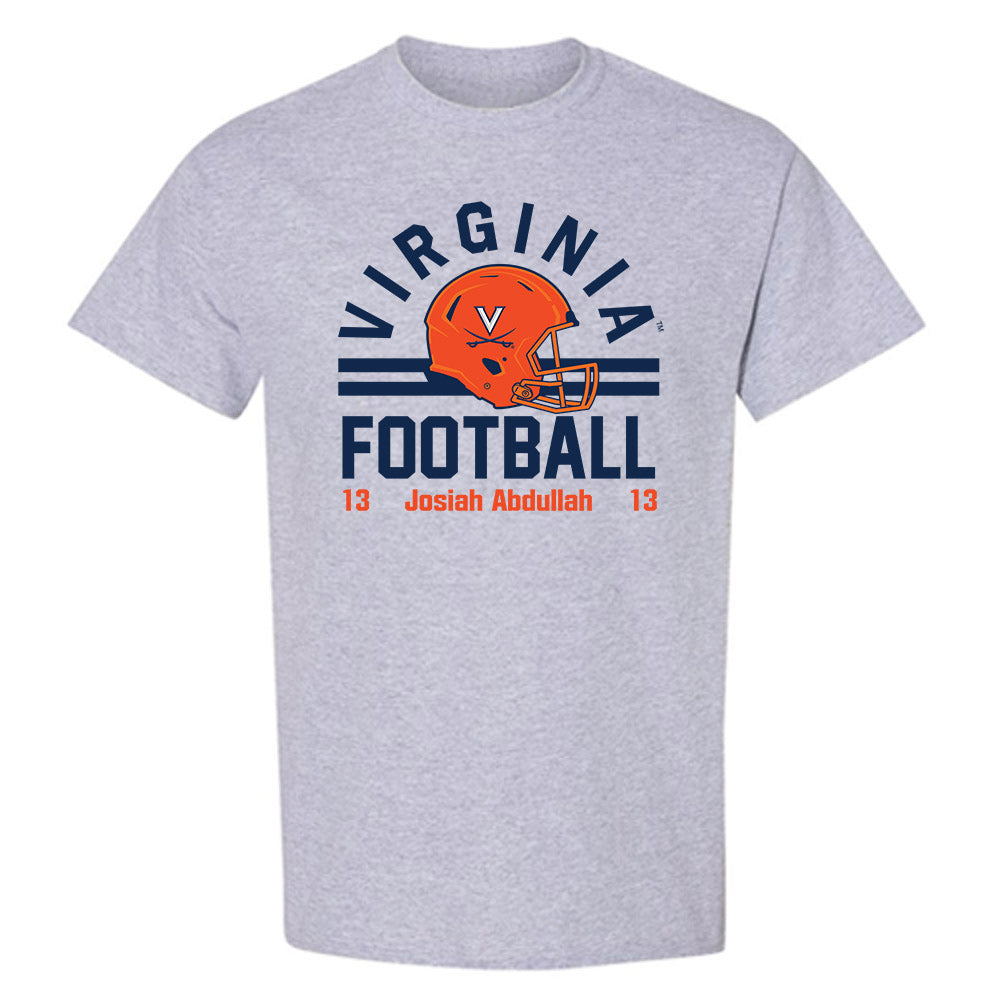 Virginia - NCAA Football : Josiah Abdullah - T-Shirt-0