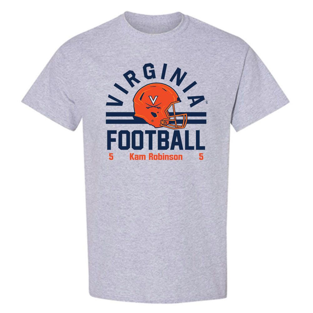 Virginia - NCAA Football : Kam Robinson - T-Shirt-0