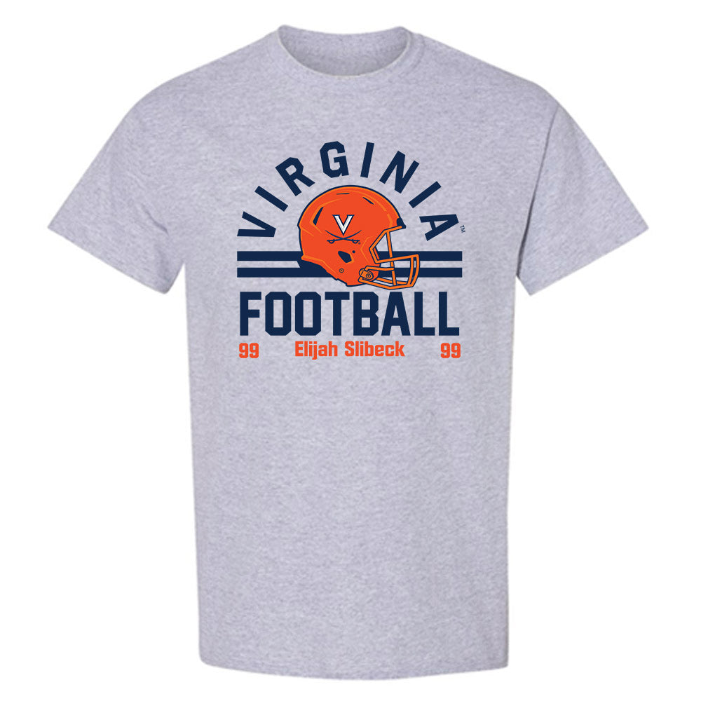 Virginia - NCAA Football : Elijah Slibeck - T-Shirt-0