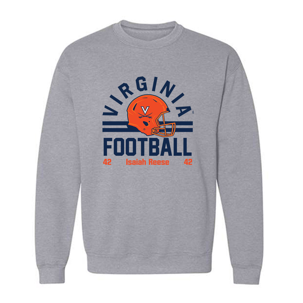 Virginia - NCAA Football : Isaiah Reese - Crewneck Sweatshirt-0