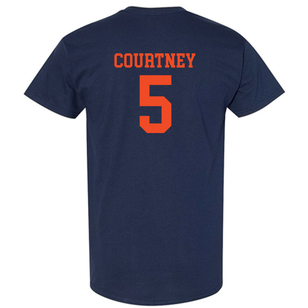 Virginia - NCAA Football : Kameron Courtney - T-Shirt-1
