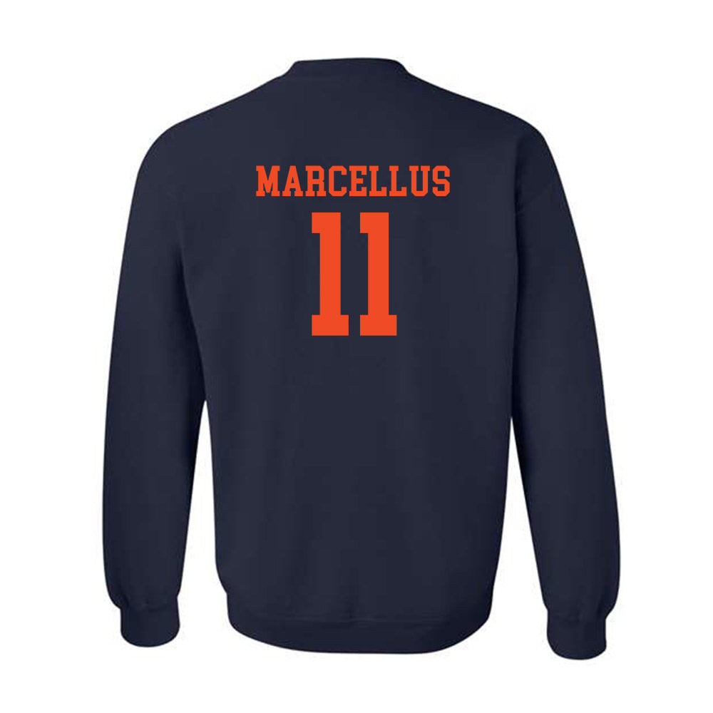 Virginia - NCAA Football : Maddox Marcellus - Crewneck Sweatshirt-1