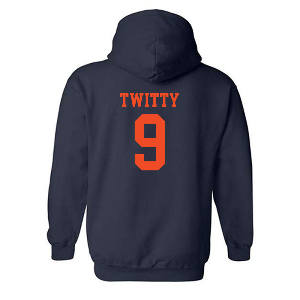 Virginia - NCAA Football : Dakota Twitty - Hooded Sweatshirt-1