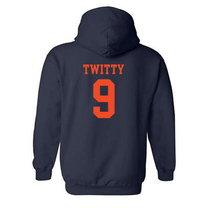 Virginia - NCAA Football : Dakota Twitty - Hooded Sweatshirt-1