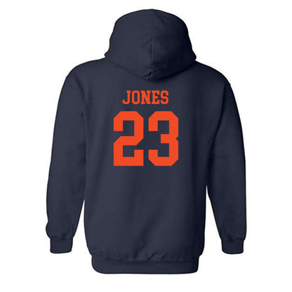 Virginia - NCAA Football : Jaylen Jones - Hooded Sweatshirt-1