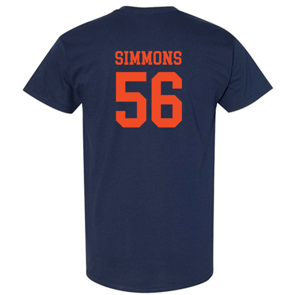 Virginia - NCAA Football : Tyler Simmons - T-Shirt-1