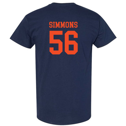 Virginia - NCAA Football : Tyler Simmons - T-Shirt-1