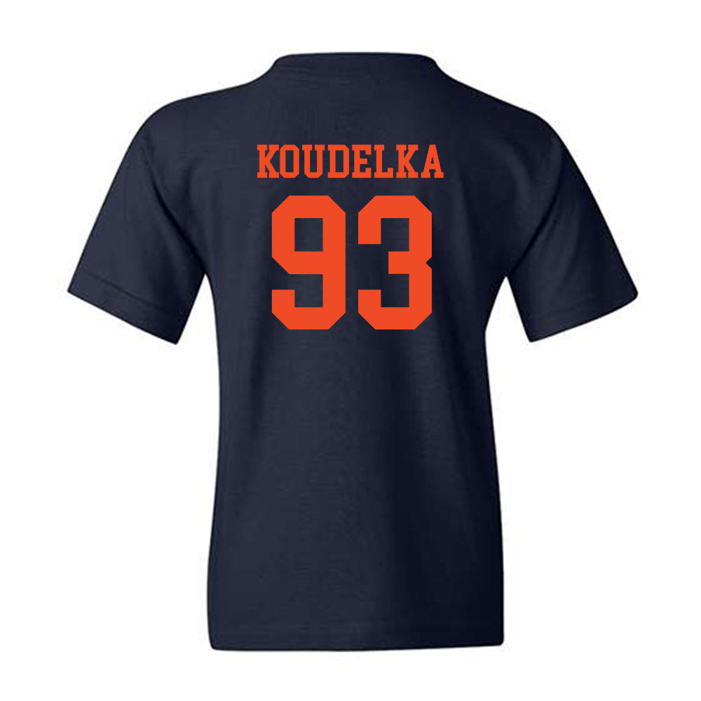Virginia - NCAA Football : Billy Koudelka - Youth T-Shirt-1