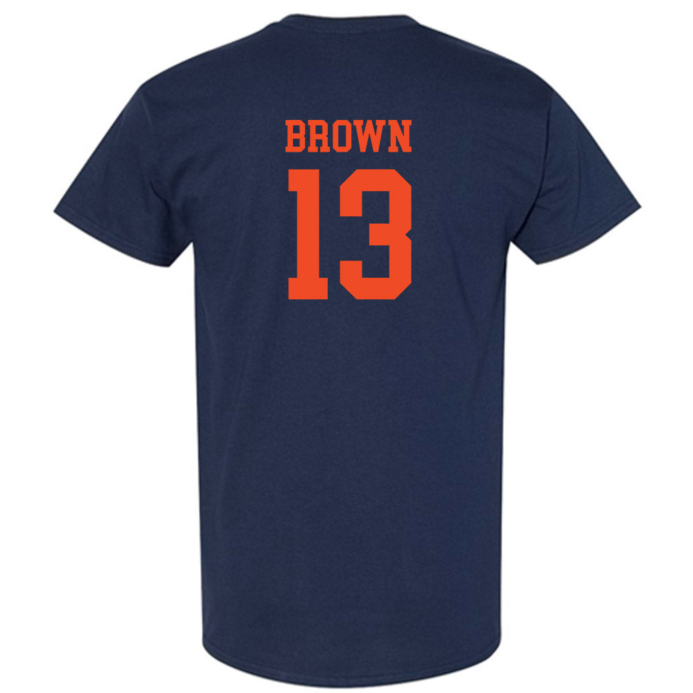 Virginia - NCAA Football : Myles Brown - T-Shirt-1