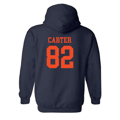 Virginia - NCAA Football : DaMari Carter - Hooded Sweatshirt-1