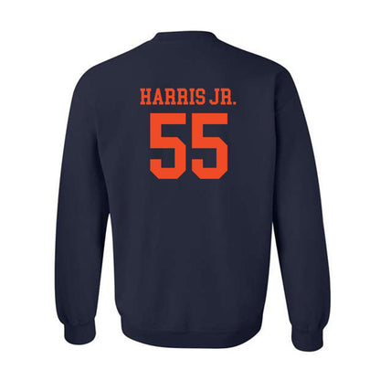 Virginia - NCAA Football : Jim Harris Jr. - Crewneck Sweatshirt-1