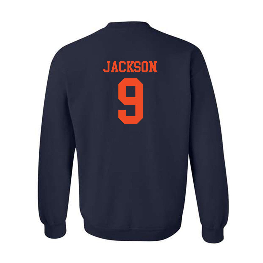 Virginia - NCAA Football : Jermarian Jackson - Crewneck Sweatshirt-1